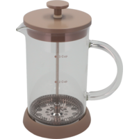 Berger French Press Maker 600 ml cafeti&egrave;re pour 3 tasses gris