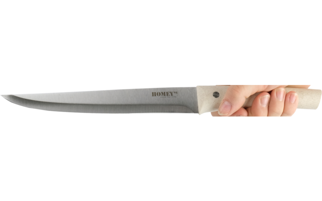 Homeys Vitt Cuchillo para carne 33 cm beige/plata