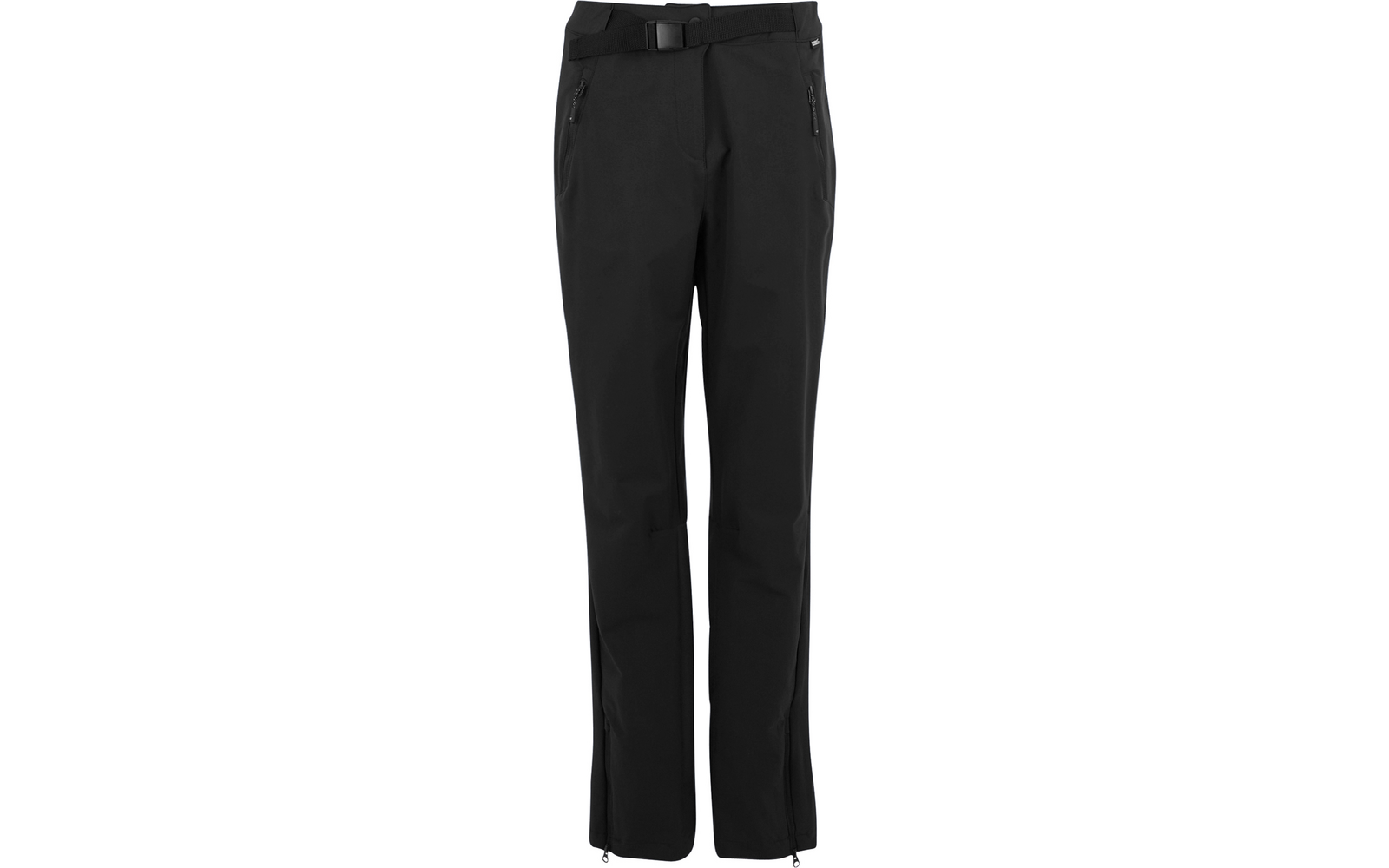 Schwarze Hose mit Gürtel