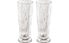 543529 - Koziol Club No. 11 Superglas Biergläser 500 ml 2er-Set crystal clear