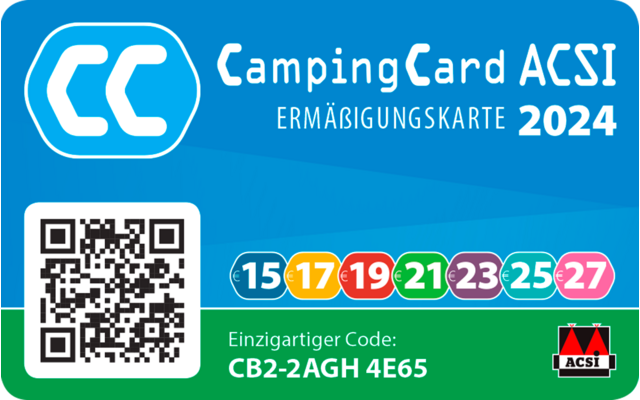 ACSI CampingCard & Guide des emplacements Allemagne 2024