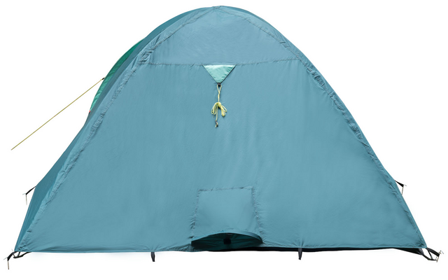 Tambu Acamp 4 person dome tent green/turquoise