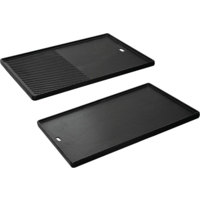 Enders Hyde 4+6 Plaque r&eacute;versible en fonte &eacute;maill&eacute;e 24 x 41 cm