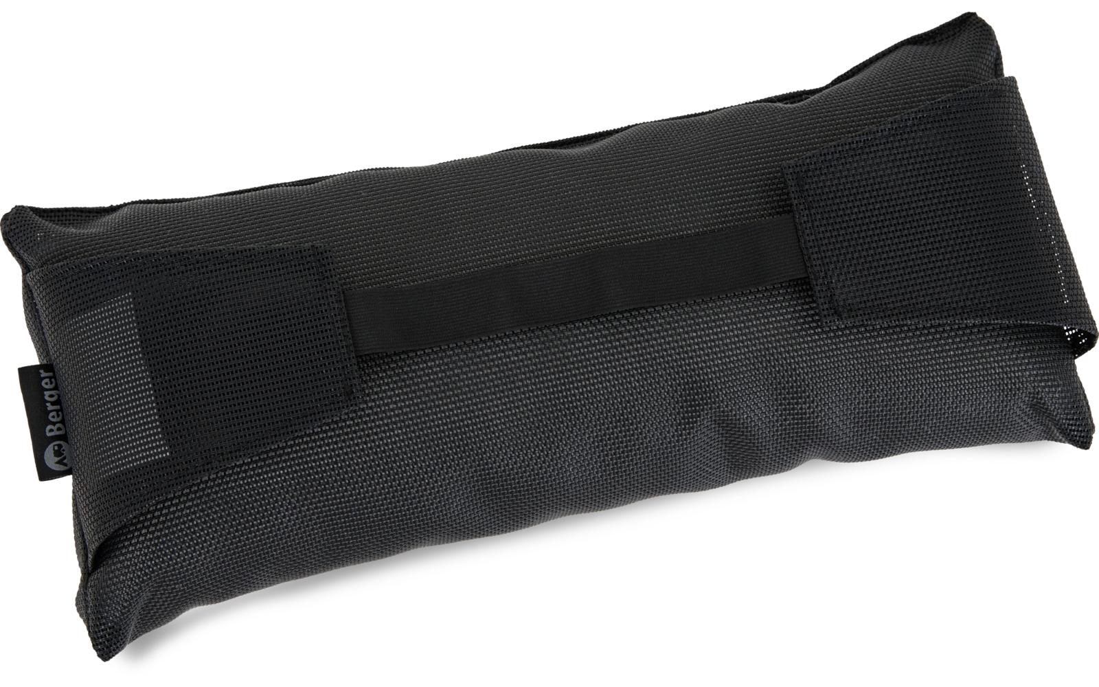 Schwarzes Gewicht mit Klettverschluss