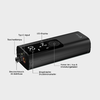  Xlayer Compresseur d'air mobile sur batterie 8.0 bar 2.000 mAh