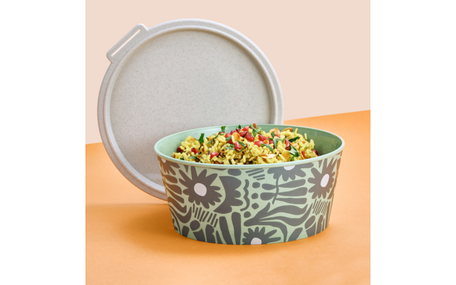 Product afbeelding Koziol Blomster Box schaal met deksel stapelbaar / luchtdicht / lekvrij 1