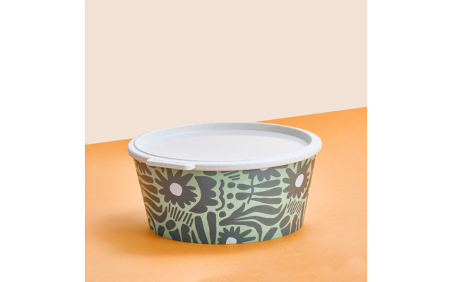 Product afbeelding Koziol Blomster Box schaal met deksel stapelbaar / luchtdicht / lekvrij 1