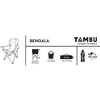 Kleine productafbeelding Tambu Bengala opvouwbare campingstoel van gerecycled polyester, tot 120 kg 1