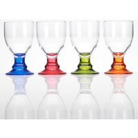 Juego de vasos Flamefield 4 piezas 410 ml Party