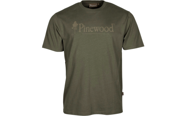 Pinewood Outdoor Life Herren T-Shirt green