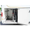 Weih-tec Slide Move HG-250 portabicicletas para garaje trasero 2 bicicletas