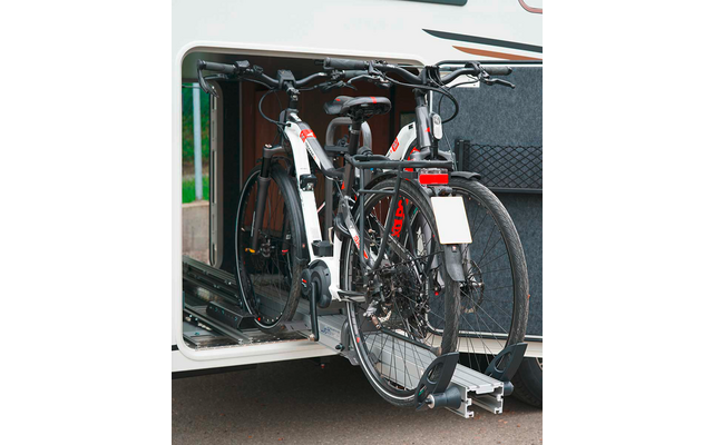 Weih-tec Slide Move HG-250 Porte-vélos pour garage arrière 2 vélos