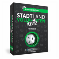 Denkriesen Stadt Land Vollpfosten Livelli Fu&szlig;ball Edizione Gioco di carte 4 livelli Gioco di parole