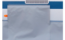 545888 409257 - Hindermann Bodenschürze mit Polyvinylchlorid Keder hellgrau 