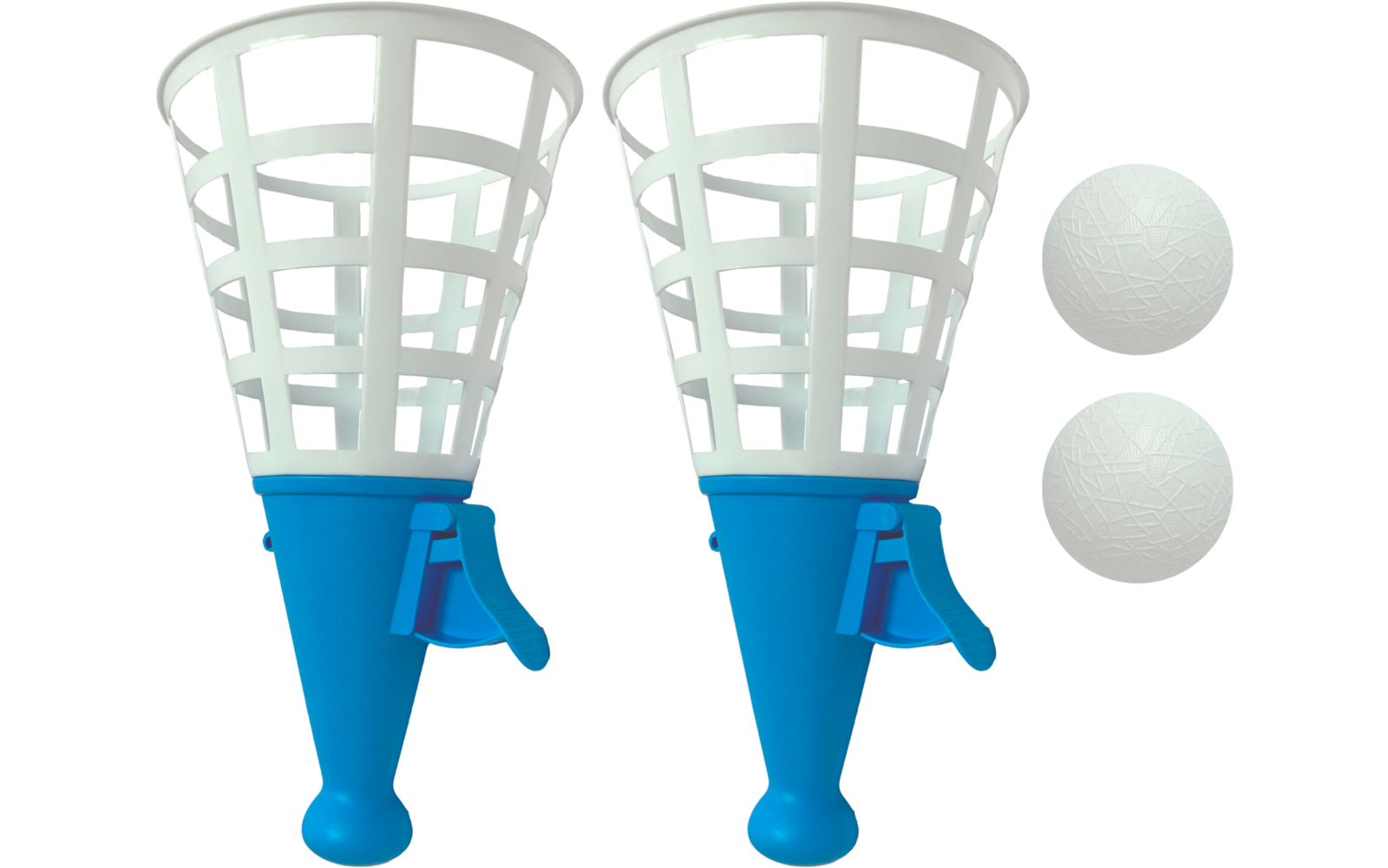Produktbild alldoro XXL Fangballspiel Catchball Set 4 teilig extra gro&szlig;  1