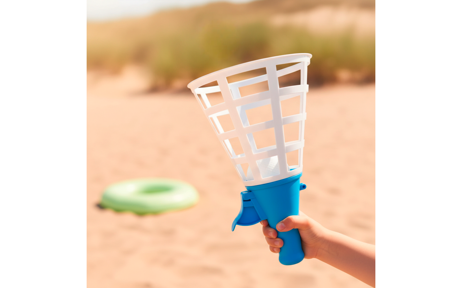 Produktbild alldoro XXL Fangballspiel Catchball Set 4 teilig extra gro&szlig;  1