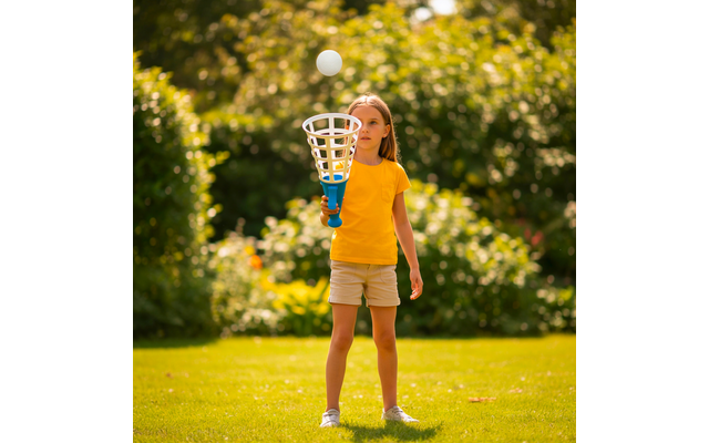 Produktbild alldoro XXL Fangballspiel Catchball Set 4 teilig extra gro&szlig;  1