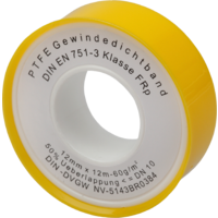 SWG thread sealing tape 12 mm x 12 meters white
