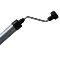 Moog Trailerparts jockeywiel voor caravan met waterbeschermingskap