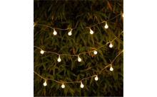 Guirlande lumineuse à piles USB 100 boules LED Berger