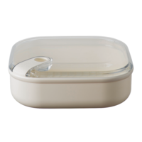 Omada niedrige Brotdose 1 Liter beige