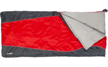 Brunner Pelikan XL coperta sacco a pelo 200 x 90 cm rosso/grigio