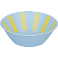 Koziol Coupe Nora Bowl S 250 ml Stripes sweet blue
