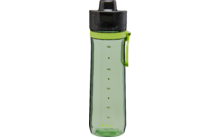 Aladdin Sports Tracker Botella para beber con impresión 0,8 litros verde salvia