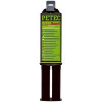 Petec PlastBond 2K adhesive 24 ml double syringe SB card