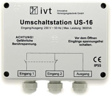 IVT Umschaltstation US-16 3600 VA (400034) ab 113,39