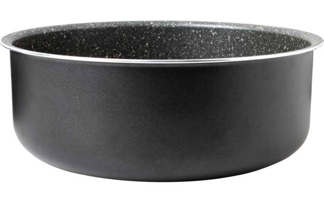 Produktbild Brunner Pirate Pot Topfset 5-teilig Stone Rock Antihaftbeschichtung und abnehmbarer Griff 1