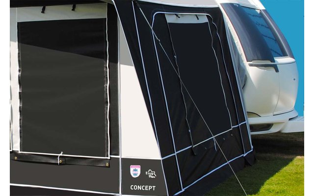Walker awning Concept 240 steel poles 945 circumference 930 - 960 cm