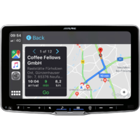 AlpineHalo9 iLX-F905D Navigatiesysteem met 9&rdquo; scherm voor 1-DIN behuizing