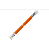 Tubo gas a media pressione GOK con dado di raccordo G 1/4 LH su RV10 plastica 1000 mm