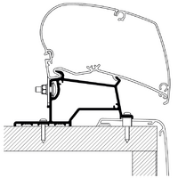 Thule Adapter Roof Rapido Compact Integral - 5 Meter