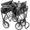 Kleine productafbeelding Brunner Cargo Linx Bollerwagen klappbar schwarz 100 x 53,5 x 60 / 102 cm 1