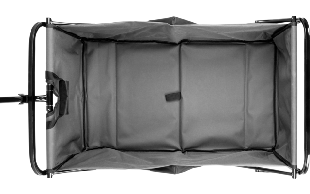 Product afbeelding Brunner Cargo Linx Bollerwagen klappbar schwarz 100 x 53,5 x 60 / 102 cm 1