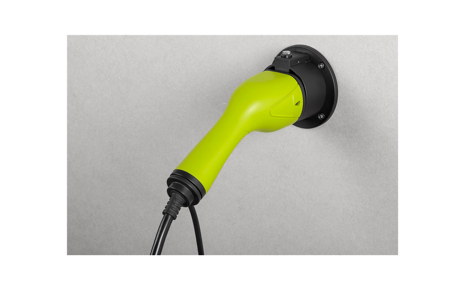 Immagine del prodotto Goobay Wandhalterung f&uuml;r Typ 2 Ladekabel Elektrofahrzeug 1