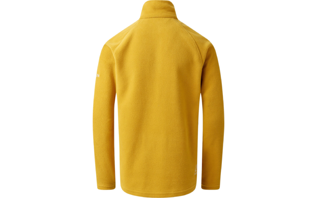 Gelber Pullover von hinten