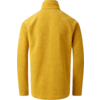 Gelber Pullover von hinten