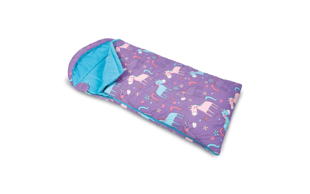 Saco de dormir Kampa Unicorns para niños 700 x 175 x 10 mm