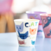 Kleines Produktbild Koziol Nora Cup M Purrs Becher 300 ml 1