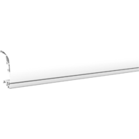 Fa&ccedil;ade anodis&eacute;e pour store F80L 450 couleur blanc polaire, pi&egrave;ce de rechange n&deg; 98673-273 Fiamma