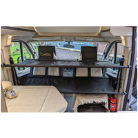 Gepatenteerd Cabbunk bed voor Ducato / Sprinter / Crafter / Transit / Movano / Jumper / Boxer tweepersoonsbed Gepatenteerd Cabbunk bed voor Ducato / Sprinter / Crafter / Transit / Movano / Jumper / Boxer tweepersoonsbed