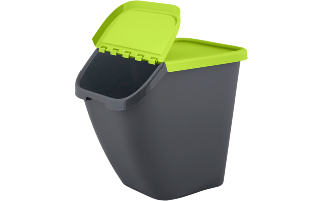 BranQ trash can with paint lid set of 3 each 23 liters
