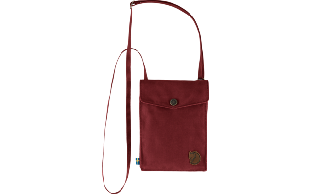 Fjällräven Pocket Mini Bag 18 cm Rojo Burdeos
