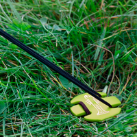 SwissPiranha GS150 Zelthering gr&uuml;n 15 cm einzeln