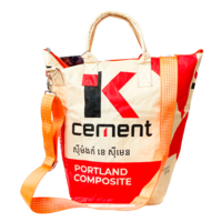 Beadbags universele zak waszak rood klein