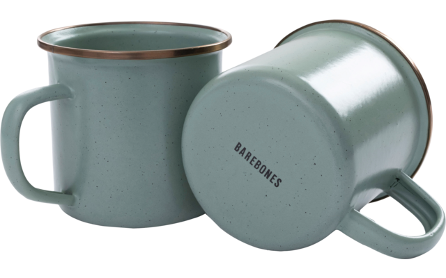 Barebones mug 2 pieces 9.5 x 9.5 x 8.9 mint