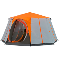 Coleman Octagon family tent for 8 people orange